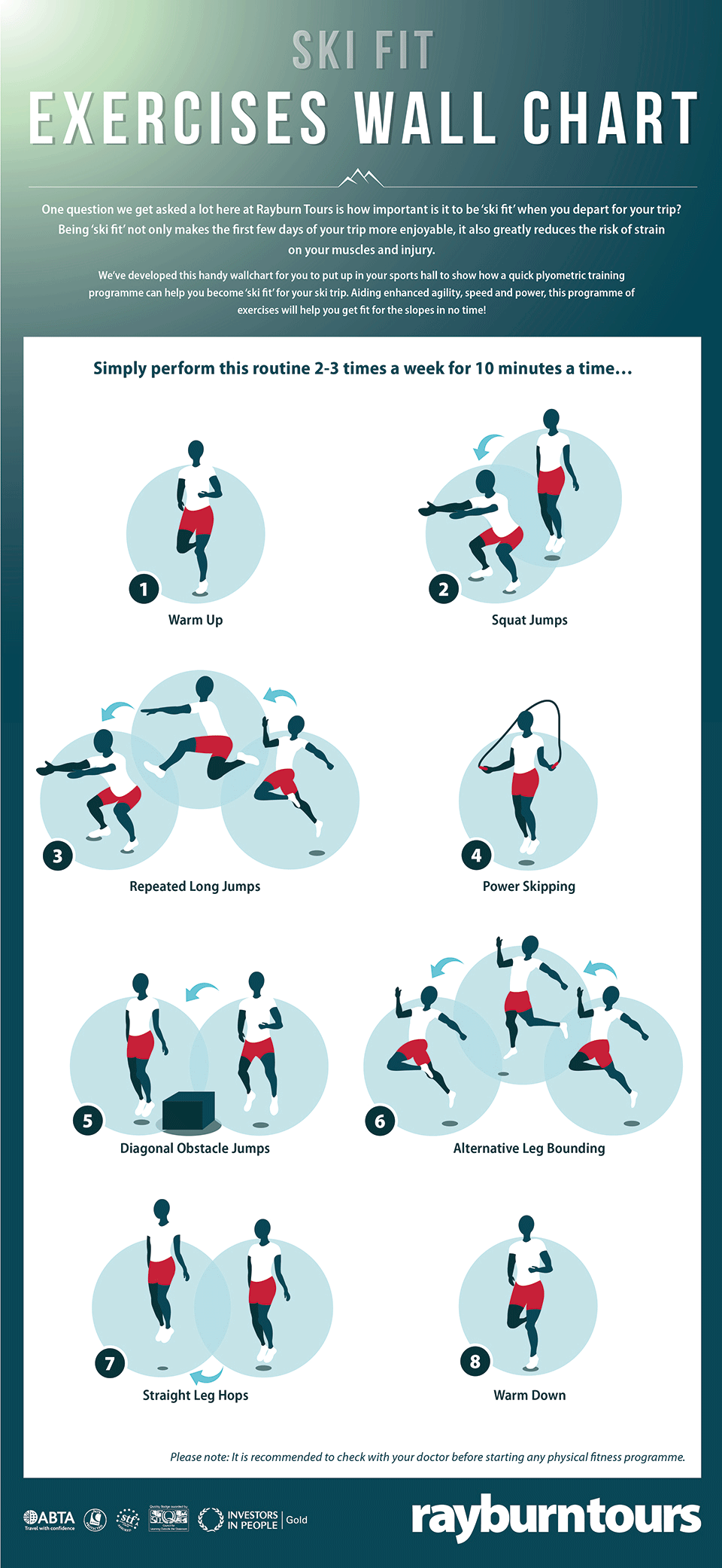 Exercise Wall Chart Free Download