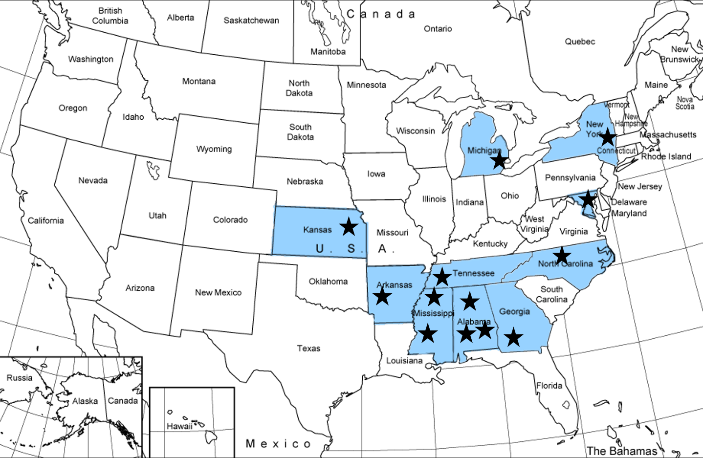 Geography of the Civil Rights Movement - Rayburn Tours