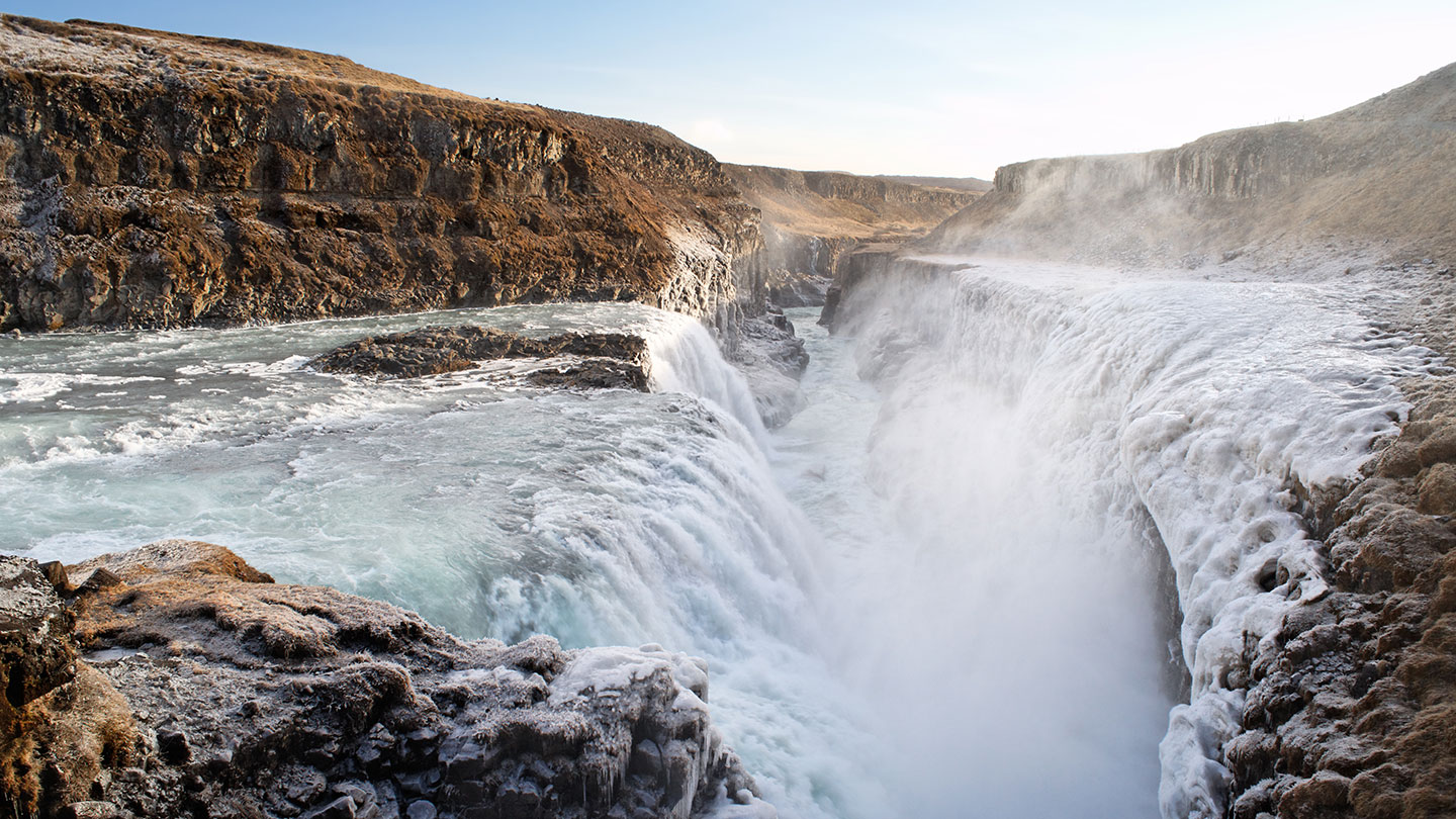 Gullfoss Waterfall