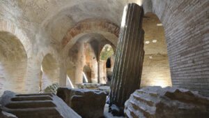 The Flavian Amphitheatre in Pozzuoli Italy