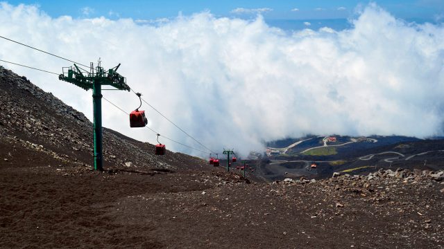 Mount Etna Sud Cable Car