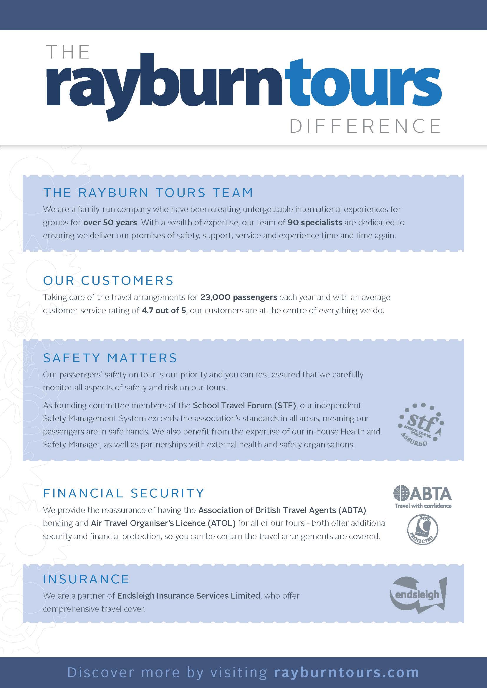 3 - The Rayburn Tours Difference