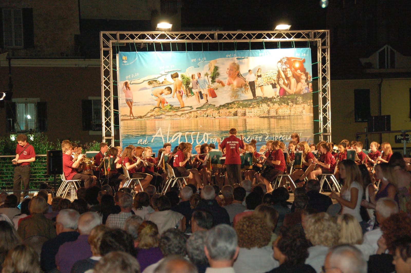 2011 tour to San Remo, Italy