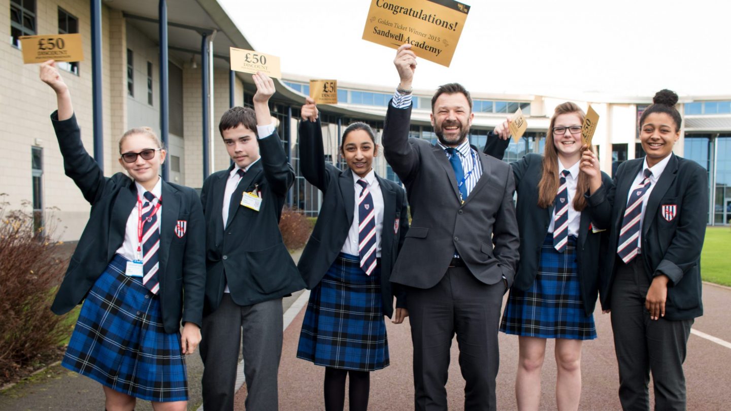 Sandwell Academy Announced As The Second Golden Ticket Winner Could You Be The Third