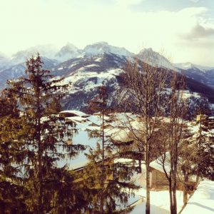 View of the Susa Valley from Hotel Sauze