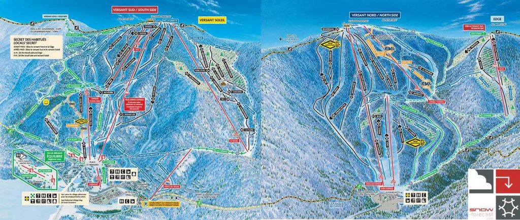 Mont Tremblant Piste Map