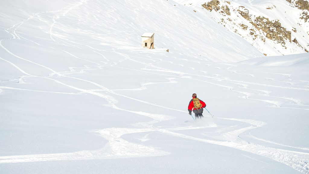 Skiing in Bardonnechia