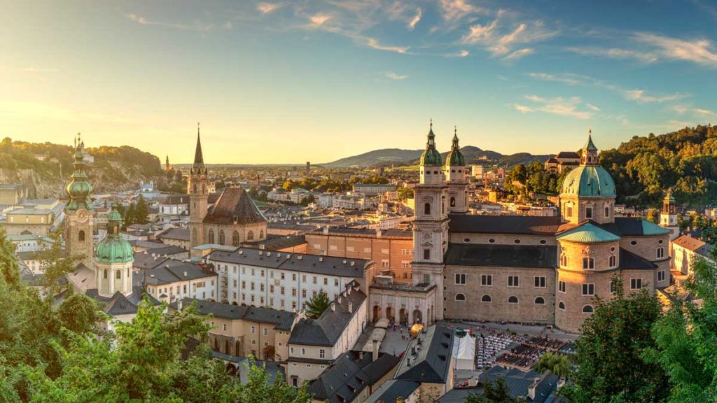 Explore this beautiful city with Youth Concert Tours to Salzburgerland