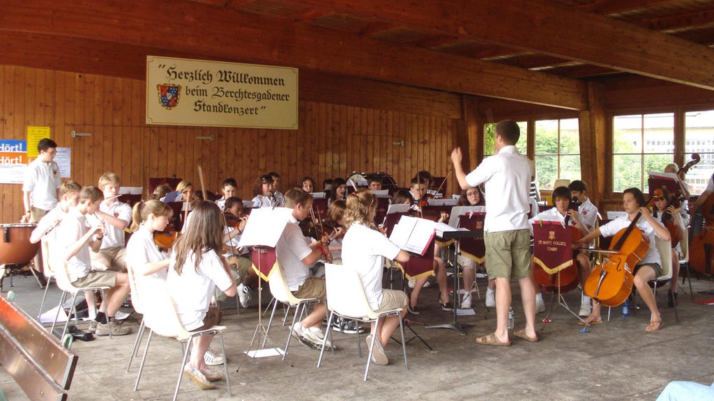 Youth Concert Tours performance in Salzburgerland
