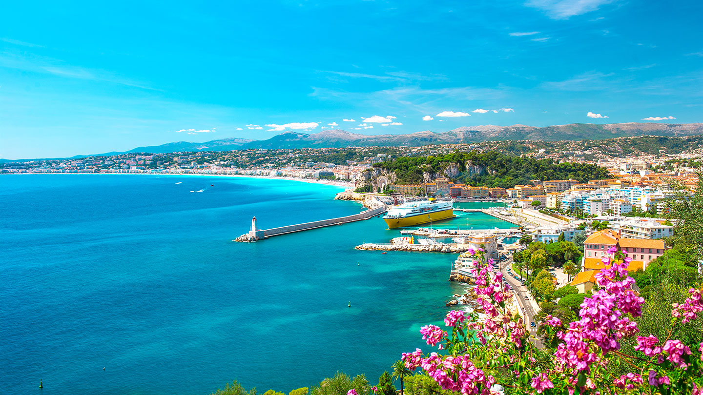 beach in Nice