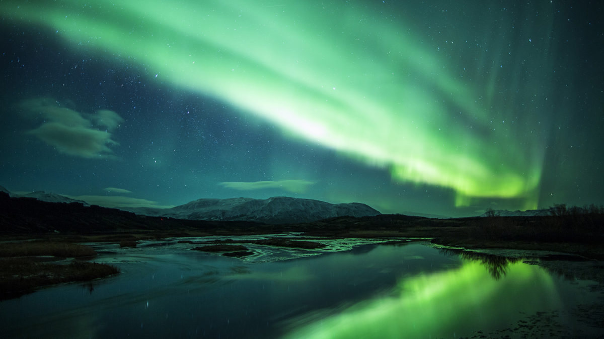 The Northern Lights in Iceland