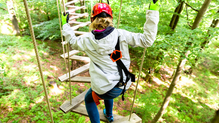 high ropes course