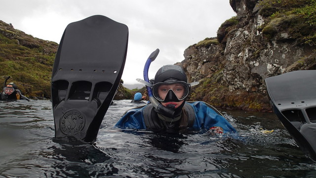 snorkelling