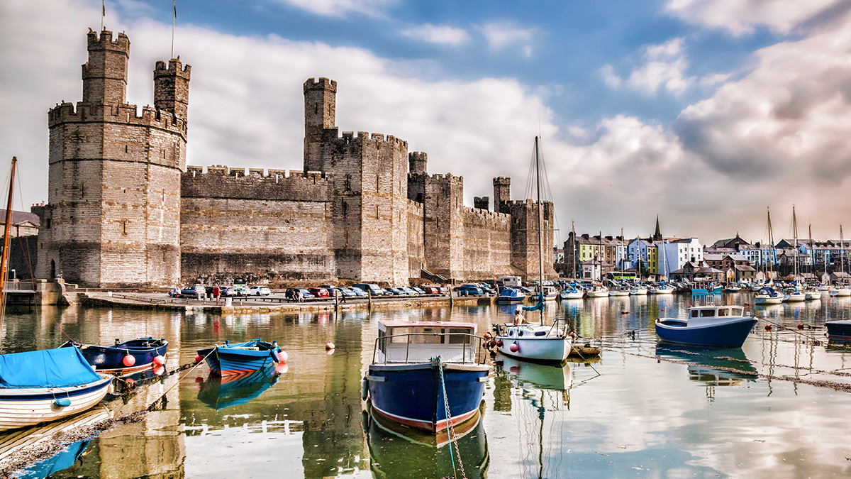 Caernarfon Castle, Wales