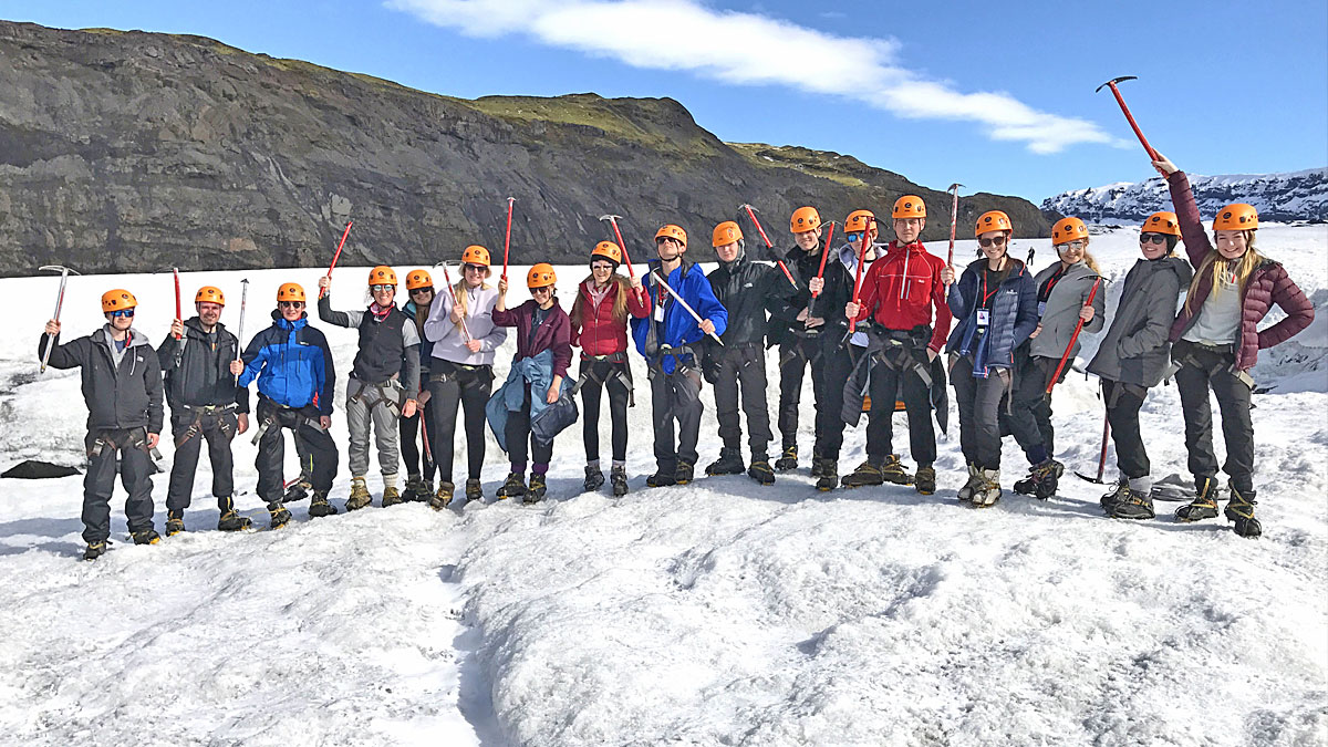 Students in Iceland