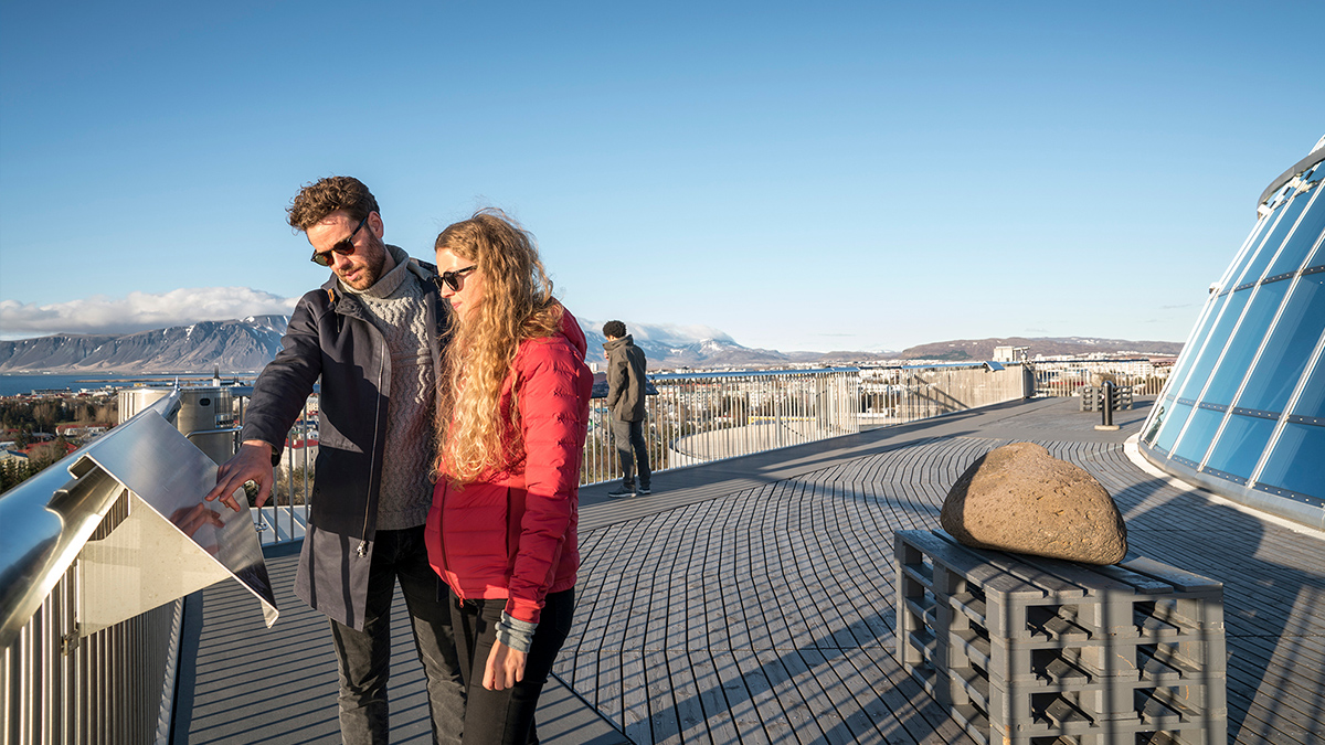 Perlan Museum Rooftop, Iceland