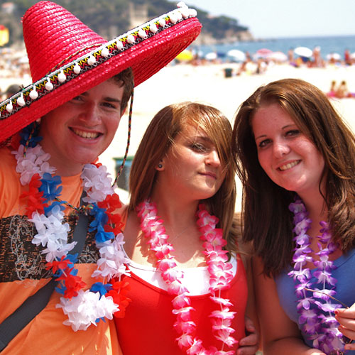 School pupils in Spain