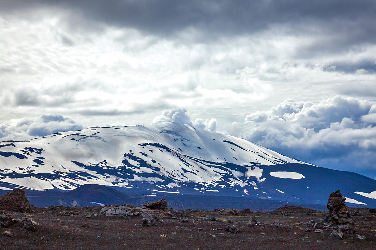 Hekla Volcano in Iceland