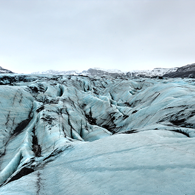 Mýrdalsjökull glacier in Iceland