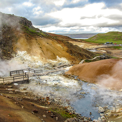 Reykjanes Geopark in Iceland