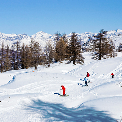 Ski slopes in Sauze d’Oulx, Italy is 1 of 5 School Ski Resorts Great For Easter Skiing