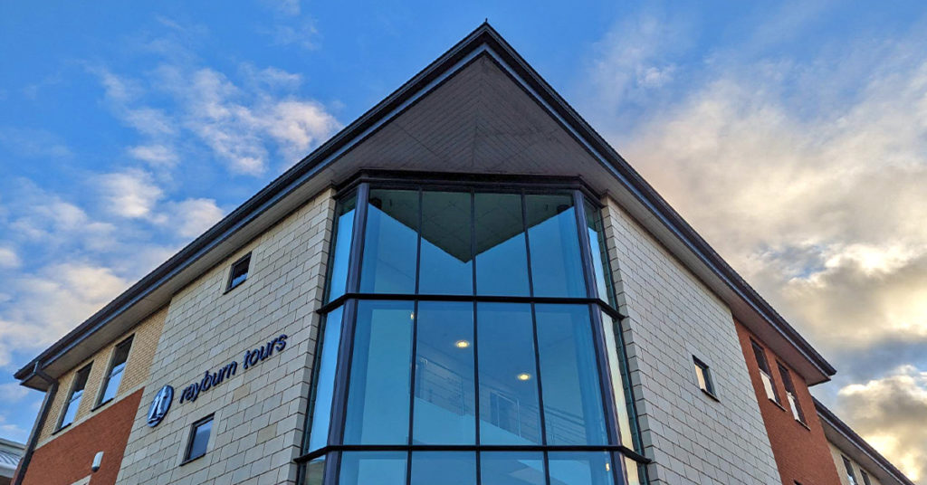 Rayburn Tours Head Office From Outside