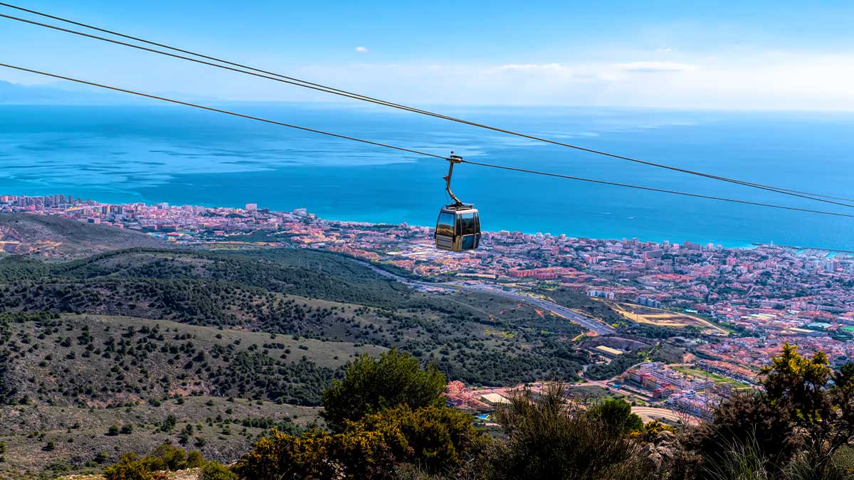 Teleferico Cable Car in Benalmadena