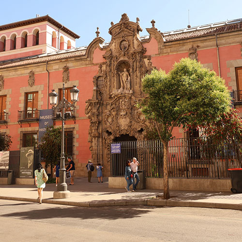 The Museum of History of Madrid is a history museum located on Calle de Fuencarral 