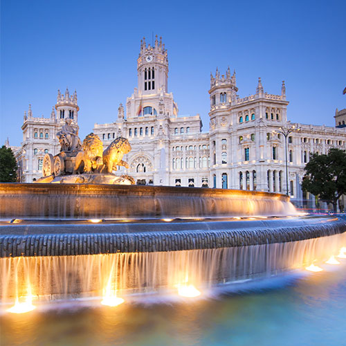 Plaza de Cibeles, Madrid, Spain