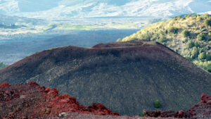 Volcanic crater of monte Nuovo