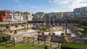 Roman ruins of the temple of serapis