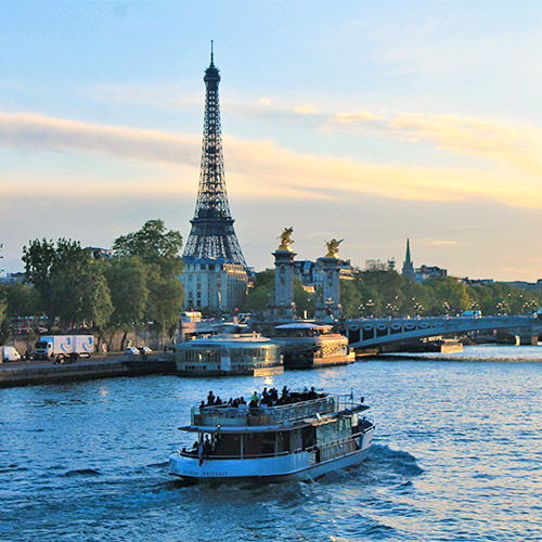 Boat Ride in Paris
