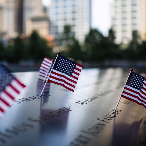 The 911 Memorial in New York