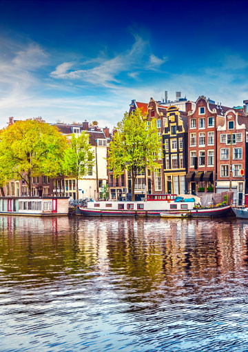 Canal in the Netherlands