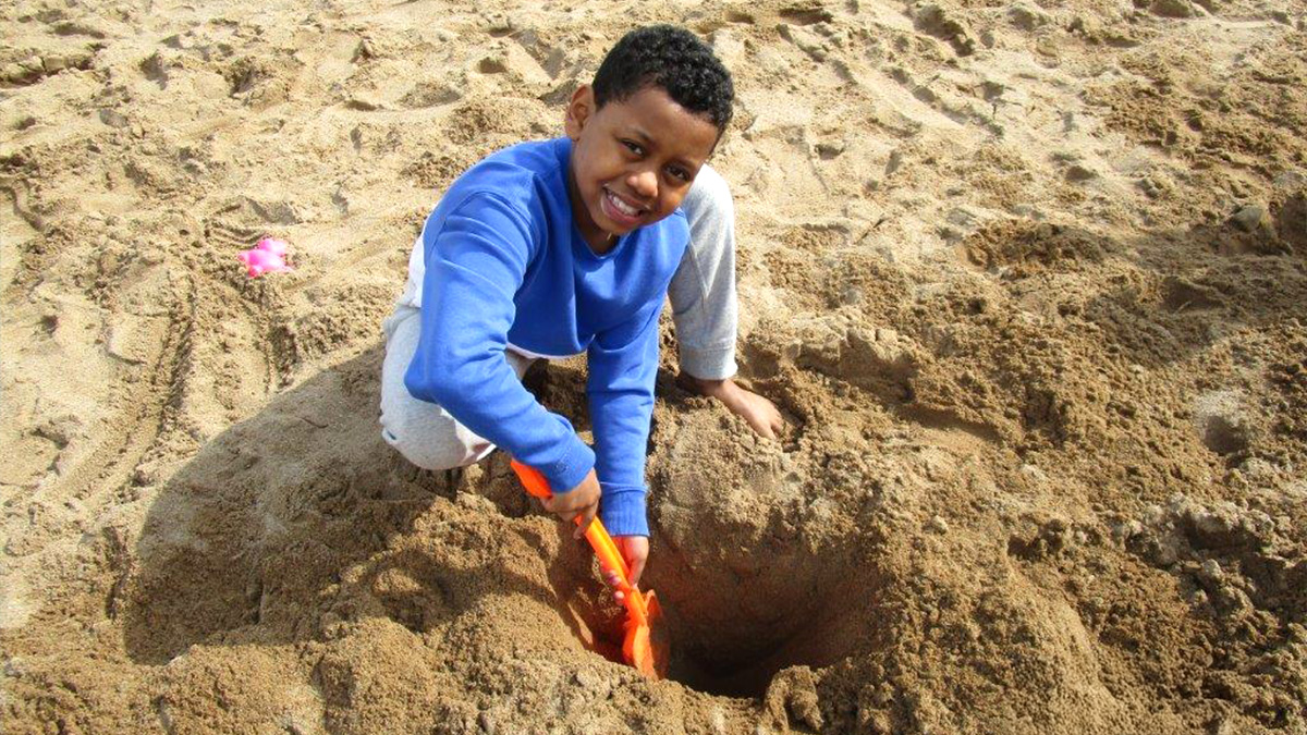 A day at the beach with the Derby Childrens Holiday Centre