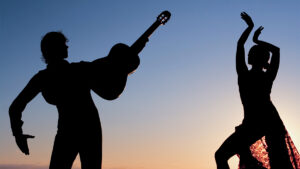 picture of Spanish flamenco dancers
