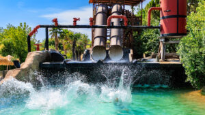 picture of waterslides at Caneva World Aquapark
