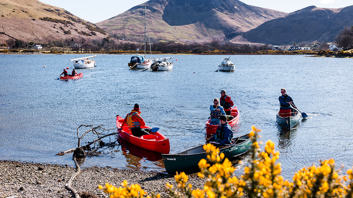 Canoes Isle of Arran