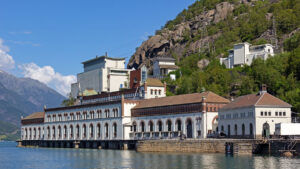 View to the old Hydropower Station. The first hydropower station in Tyssedal, Tysso I is today part of the Norwegian Museum of Hydropower and Industry. It is a cultural history museum at Odda in Hordaland, Norway, which was designed by architect Thorvald Astrup 1876â€“1940 and constructed between 1906 and 1918