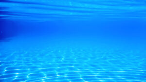 Underwater Empty Swimming Pool Background, Ripple Water