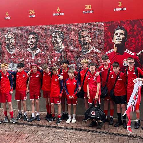 School group on a Sports Tour to Portugal