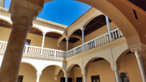 Picasso Museum building, Malaga city, Andalusia, Spain. Picasso Museum in Malaga city, Andalusia, Spain, Europe