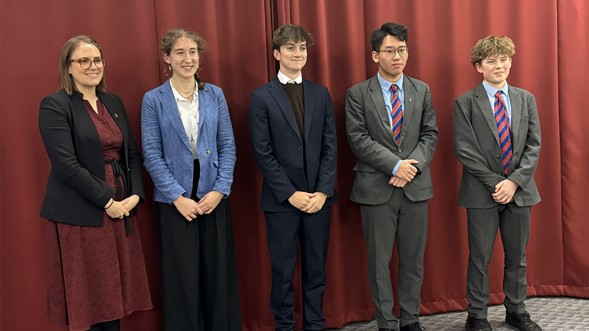 Competitors at the Great Debate in Nottingham 2026