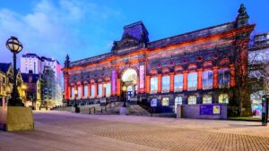 Leeds City Museum UK. Leeds City Museum, originally established in 1819, reopened in 2008 in Leeds, West Yorkshire, England.