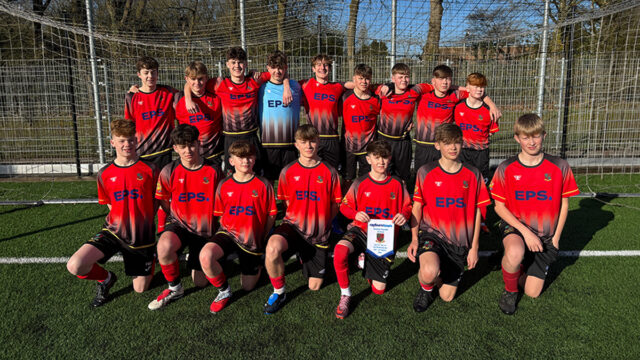 picture of Kirkbie Kendal School on their football tour to the Netherlands