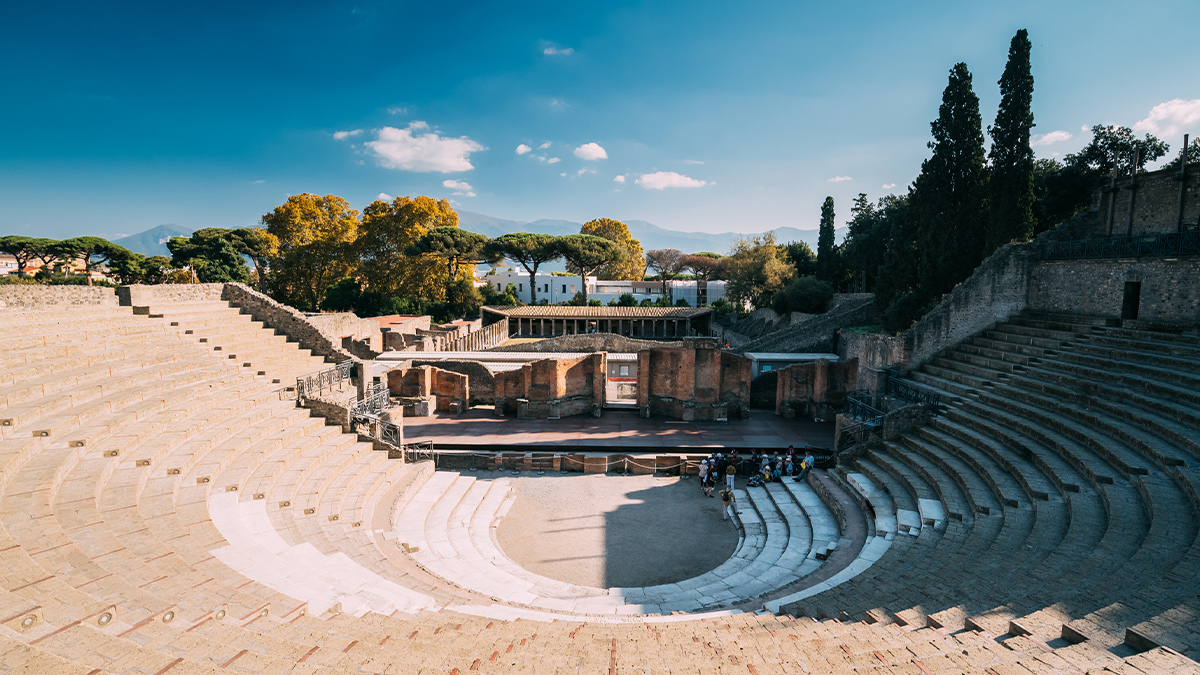 image showing Theatre of Pompey remains