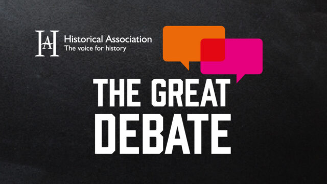 the Great Debate graphic