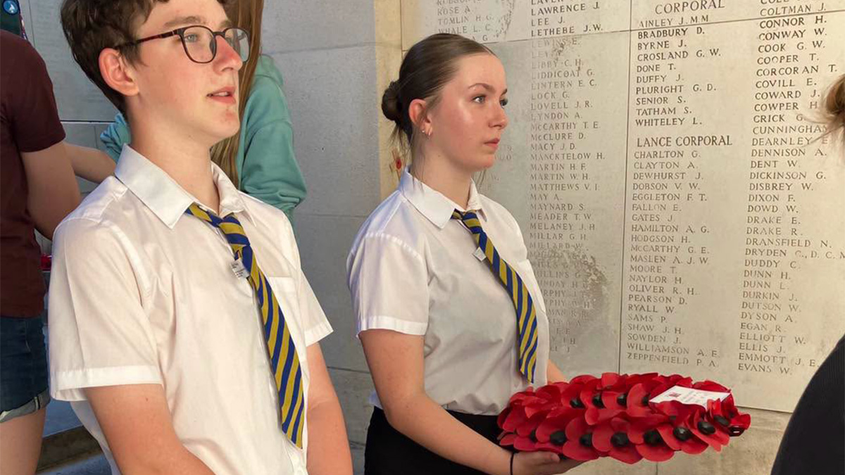 Mercia Academy at Menin Gate