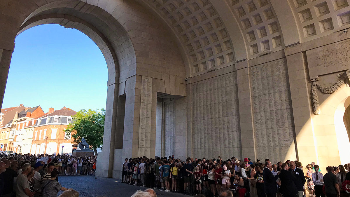 Radnor House at Menin Gate in Ypres